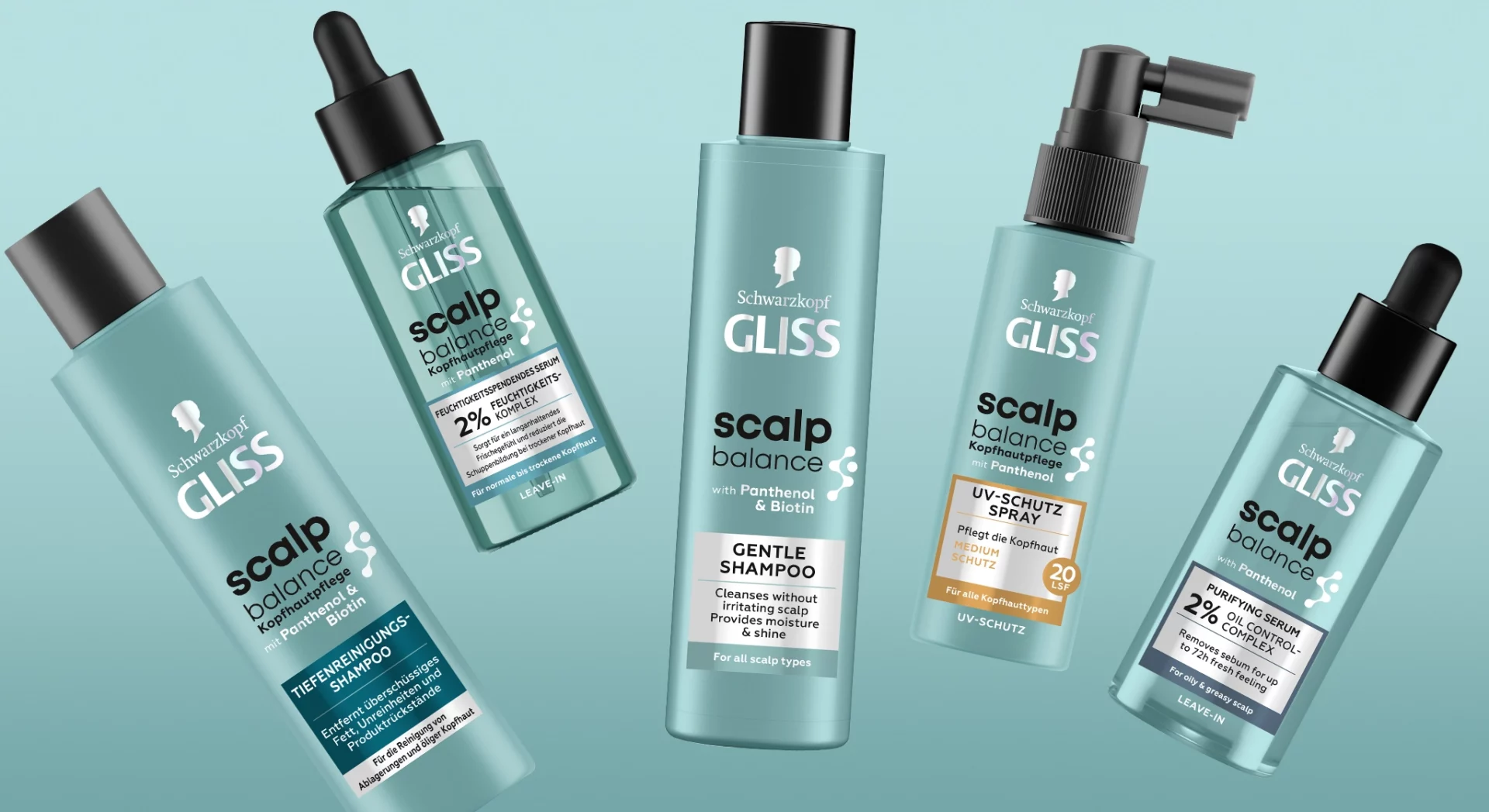 Baries GLISS Scalp Balance Range Mood