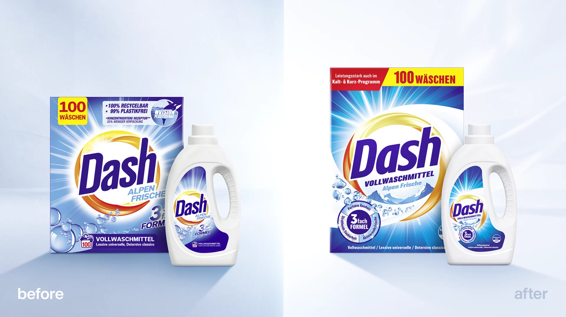 Baries dash RL before after